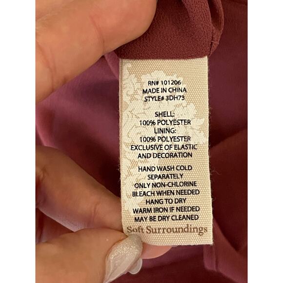 Soft Surronding Women's Floral Ruffle Layer Chiffon Cottage Fairy Maxi Dress SP - Picture 5 of 16